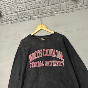 MV Sport North Carolina Central University NCCU Crewneck Sweatshirt Black XL